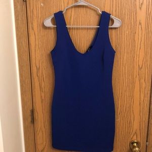 Fitted Blue Forever 21 Dress
